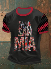 Männer Mia San Mia T-Shirt mit kurzen Ärmeln